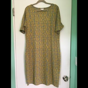 LuLaRoe Julia Dress - size 3xl